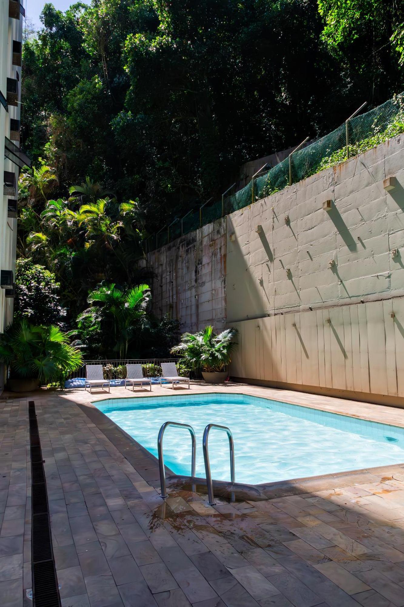 Praia Ha 5Min A Pe! Varanda Alta Com Vista! Piscina, Academia, Portaria 24Hrs, Shopping Ao Lado! Ρίο ντε Τζανέιρο Εξωτερικό φωτογραφία