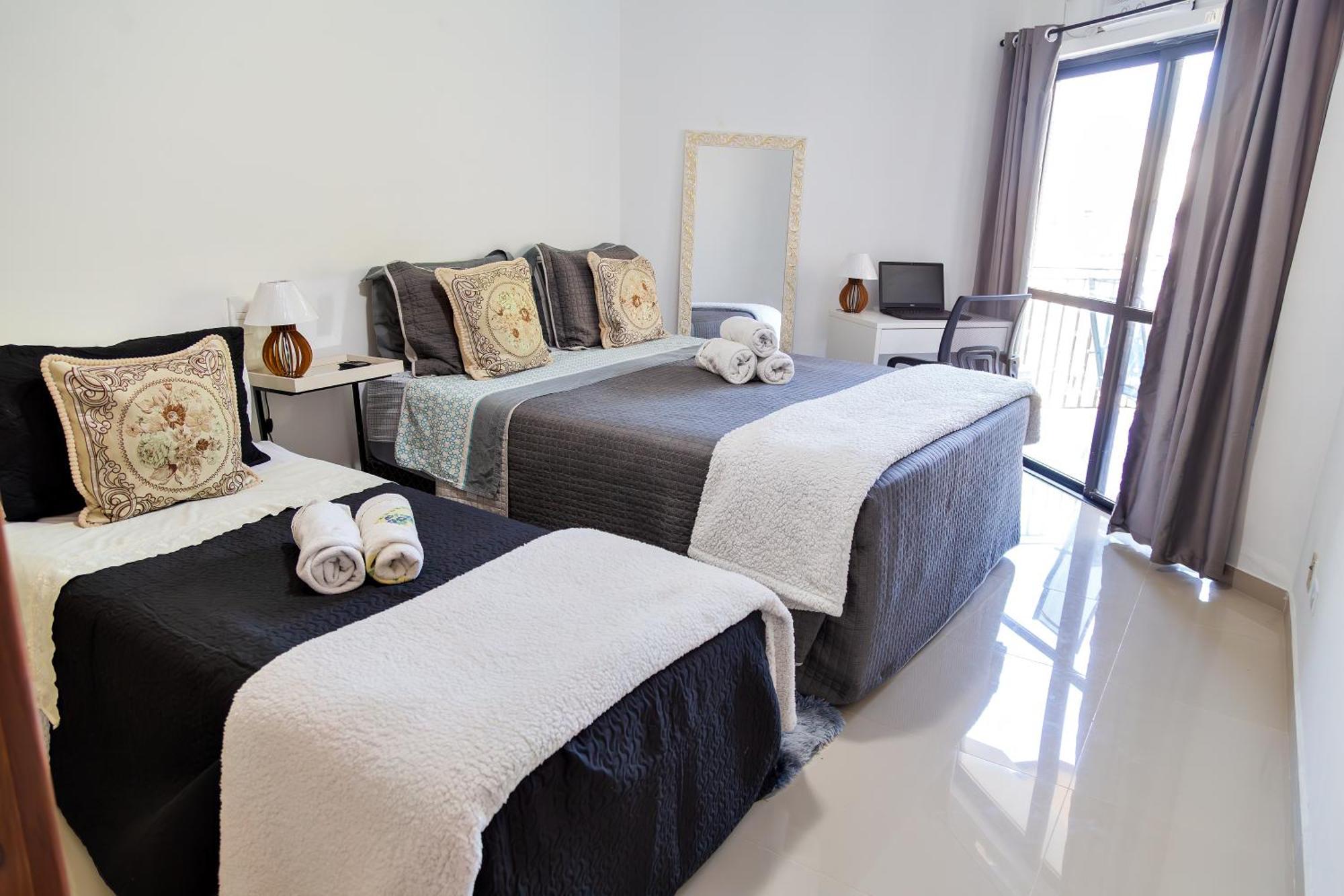 Praia Ha 5Min A Pe! Varanda Alta Com Vista! Piscina, Academia, Portaria 24Hrs, Shopping Ao Lado! Ρίο ντε Τζανέιρο Εξωτερικό φωτογραφία