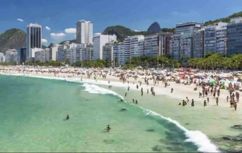 Praia Ha 5Min A Pe! Varanda Alta Com Vista! Piscina, Academia, Portaria 24Hrs, Shopping Ao Lado! Ρίο ντε Τζανέιρο Εξωτερικό φωτογραφία